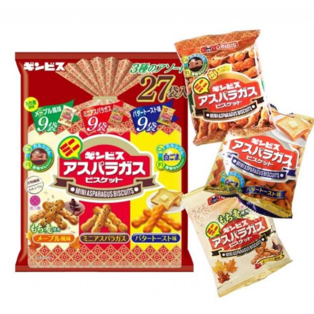 【日本代購】3種口味綜合營養餅乾27袋入