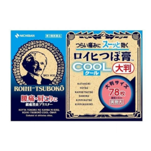 【日本代購】日本ROIHI-TSUBOKO 涼感鎮痛貼78枚